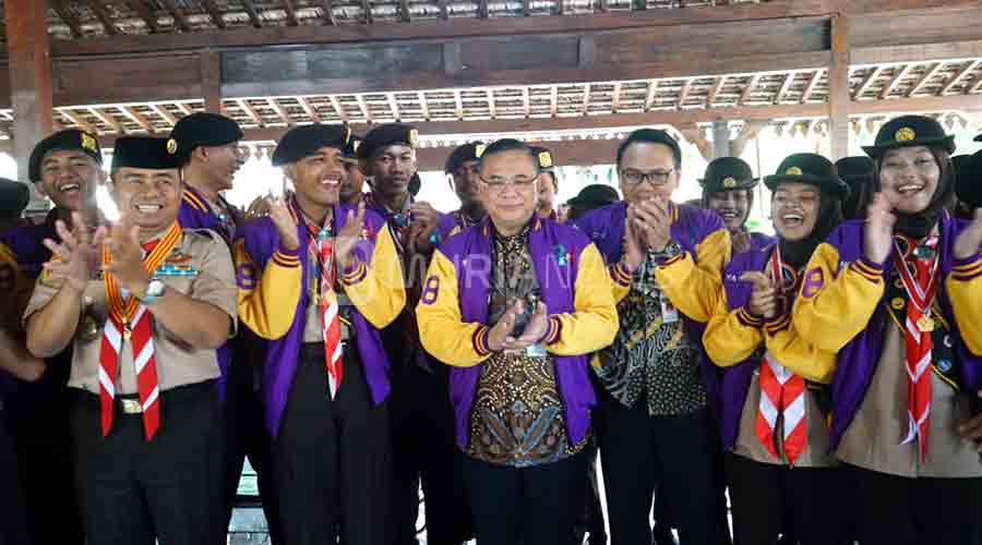 Sudewo Is Back! Sepekan Pasca Demo Pati, Muncul di Acara Pramuka