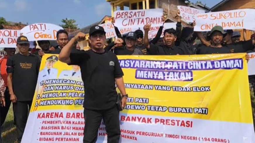 Usai Demo Pelengseran, Muncul Aksi Dukungan ke Bupati Pati Sudewo