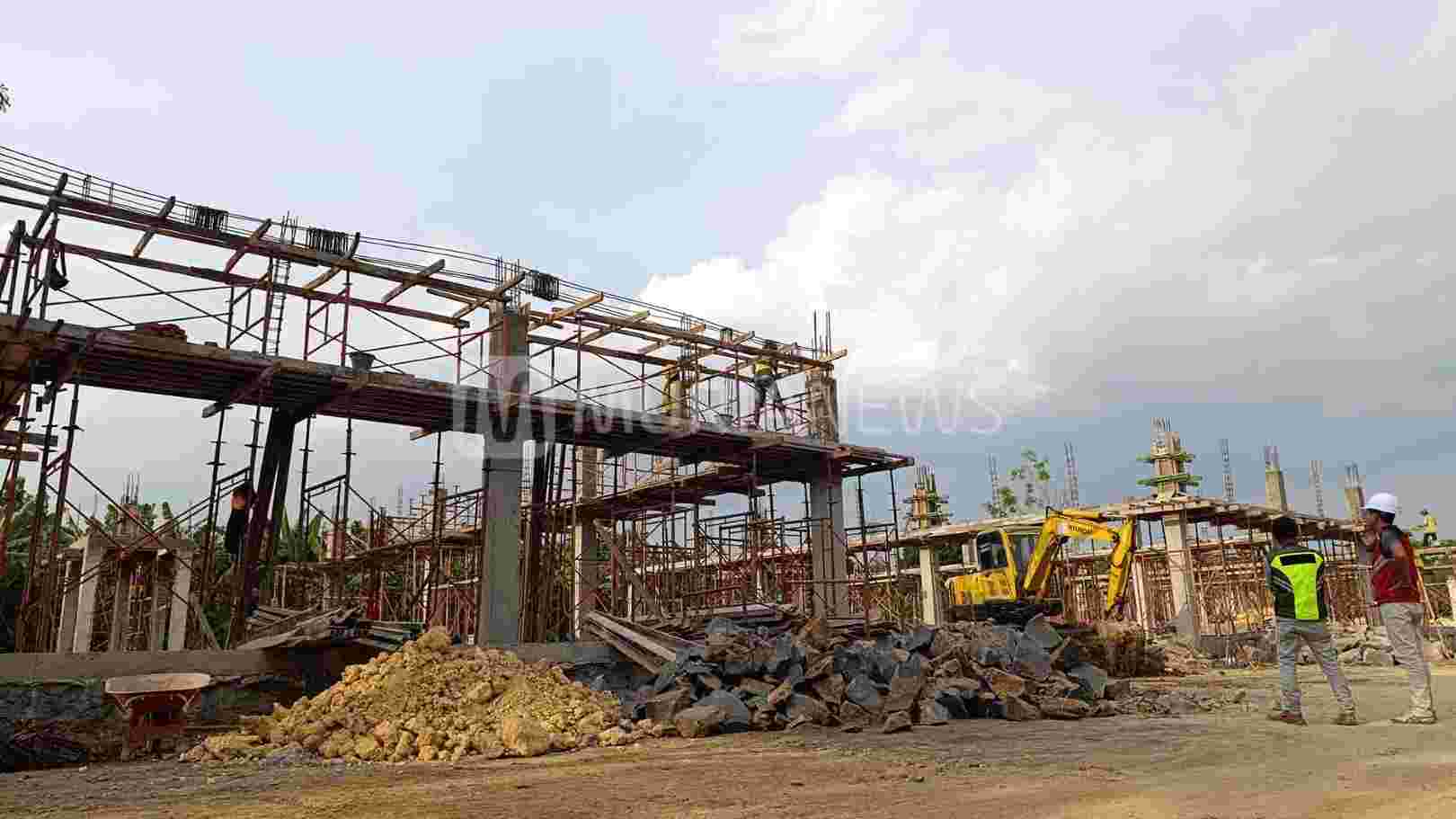 Progres Pembangunan Gedung Perpustakaan Daerah Kudus Capai 20 Persen