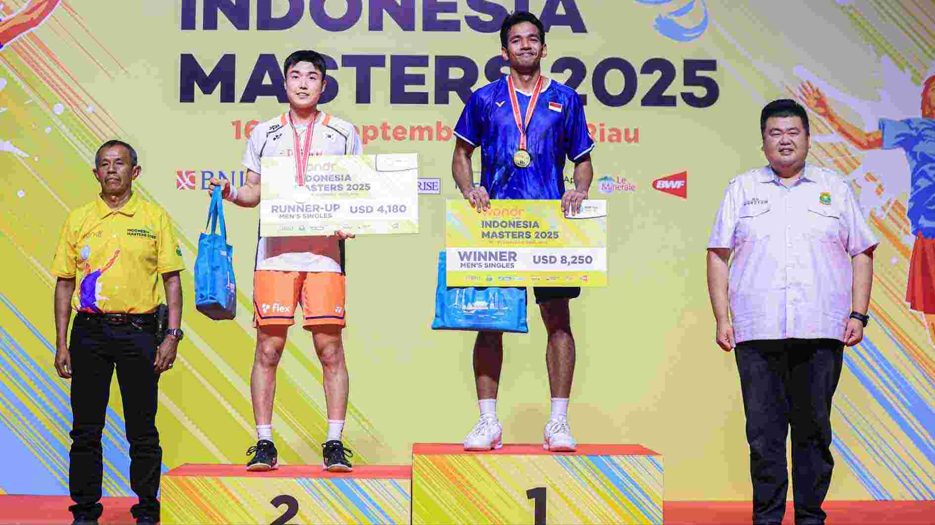 Juarai Indonesia Masters 2025, Chico Akhiri Paceklik Gelar