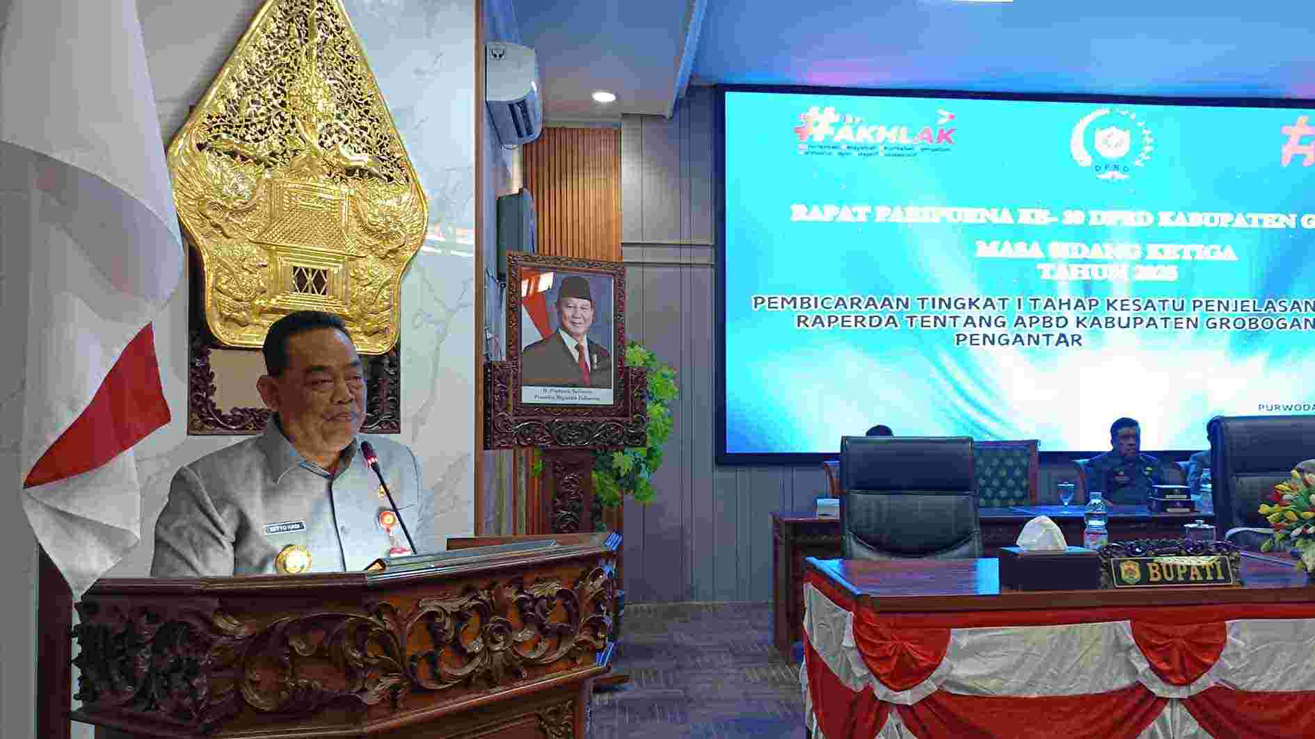 RAPBD Grobogan 2026 Diproyeksi Defisit Hampir Rp 200 Miliar