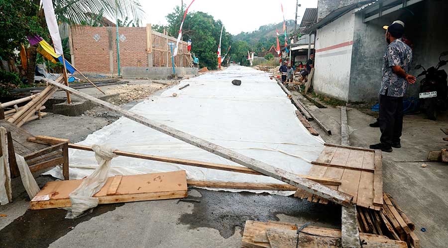 Pemkab Pati Perbaiki 67 Ruas Jalan, 36 Masih Proses