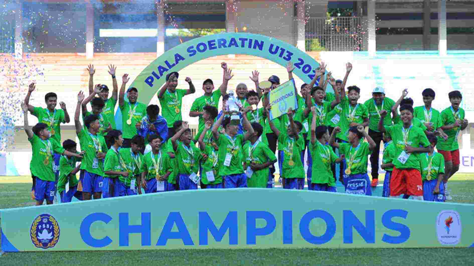 Tekuk ASIOP DKI Jakarta, Persib Bandung Juara Piala Soeratin U13 2025