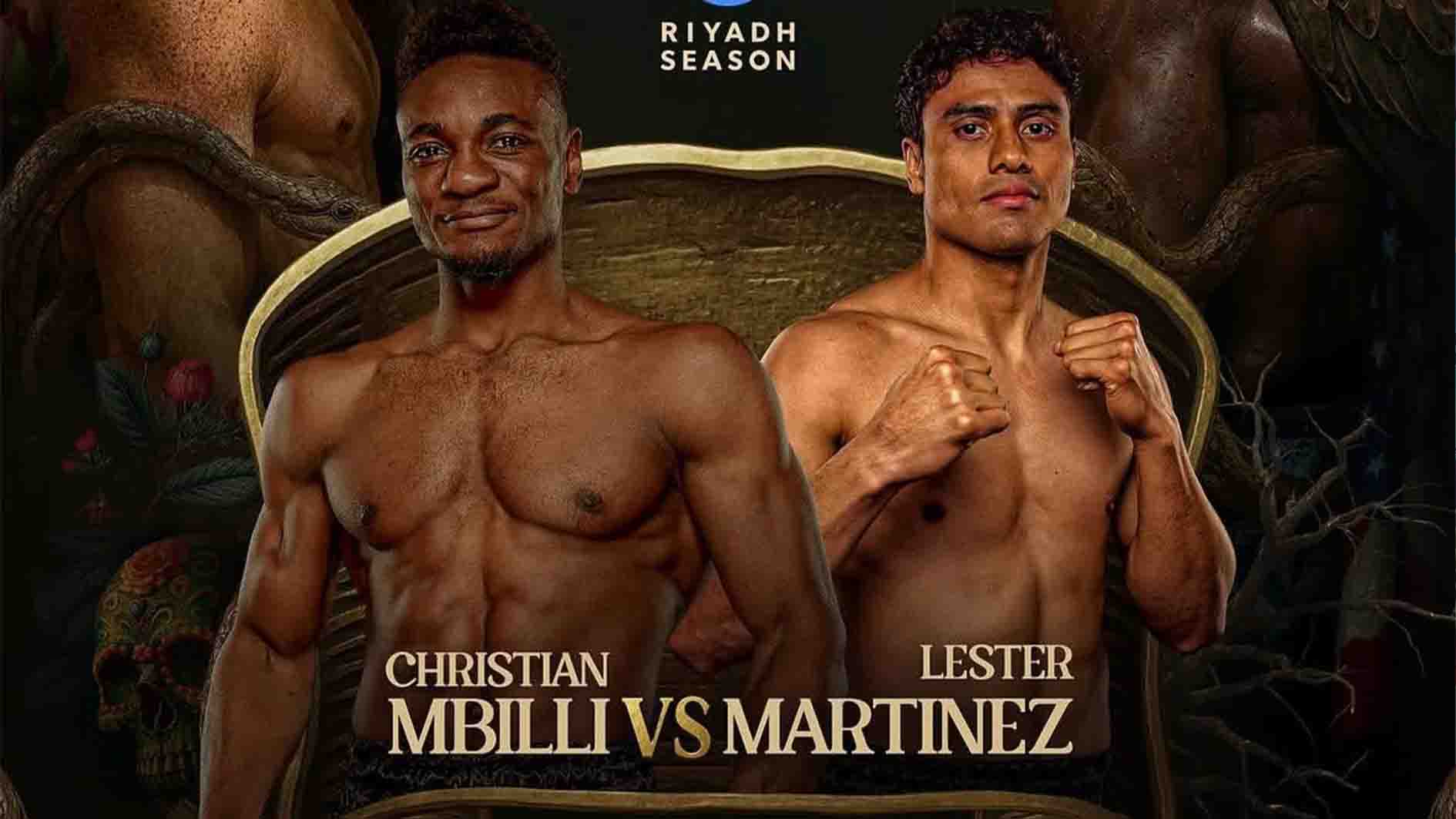 Duel Mbilli vs Martinez Segera Tersaji, Dua Petinju Tak Terkalahkan