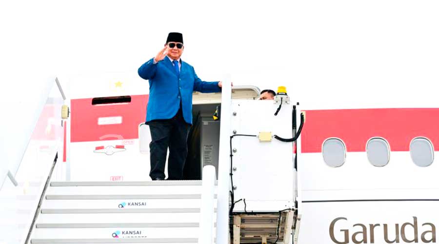 Presiden Prabowo Terbang ke New York Sampaikan Pidato Sidang PBB