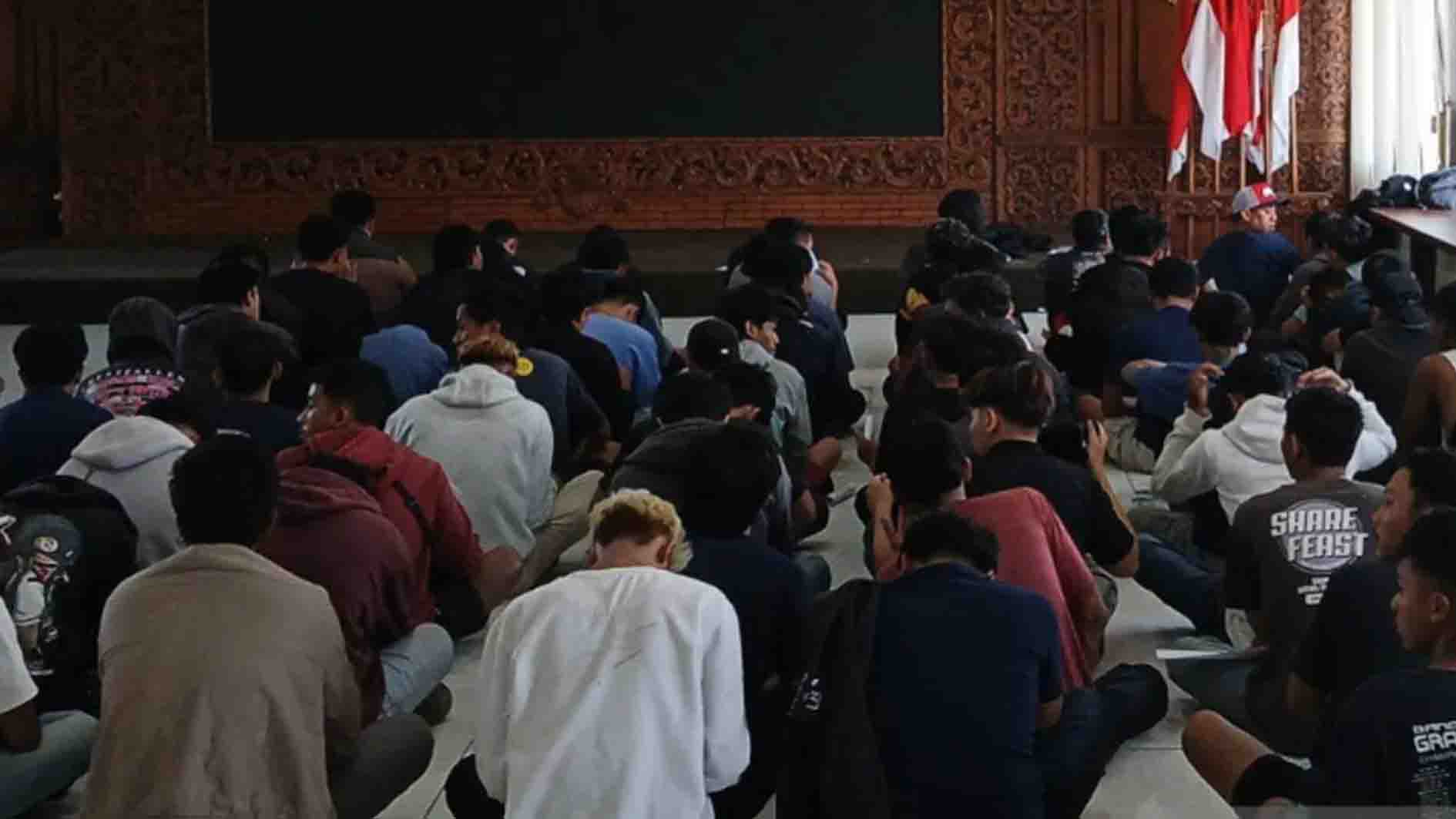 Sebanyak 99 Orang Diamankan dalam Aksi Demo di Temanggung