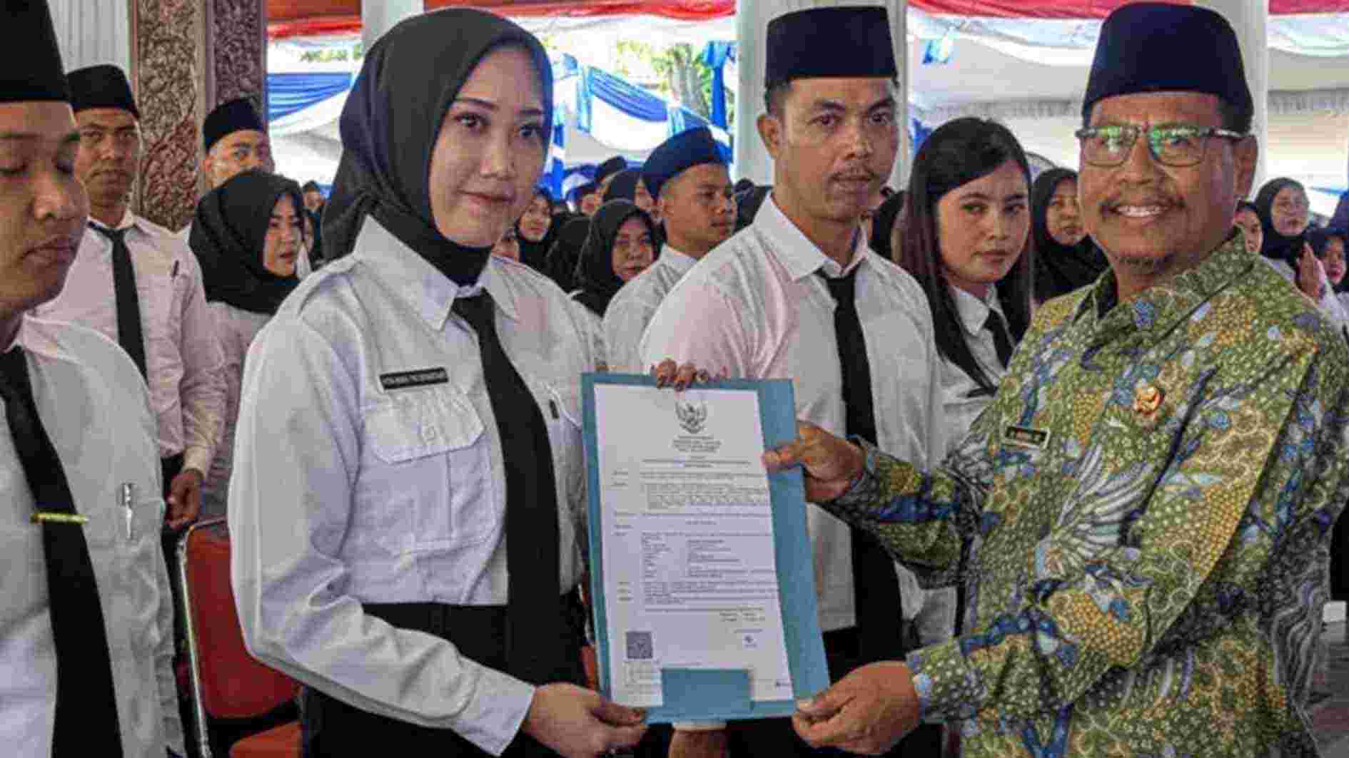 Senangnya, 1.466 PPPK Rembang Tahap II Terima SK Pengangkatan