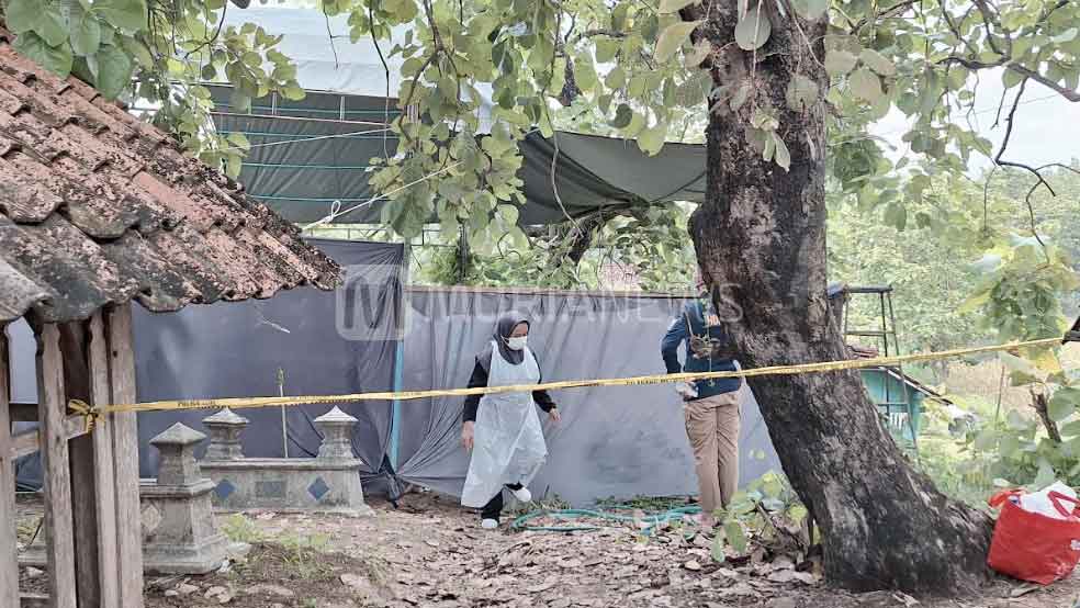 Makam Warga Pulokulon Grobogan Dibongkar Polisi, Ada Apa?