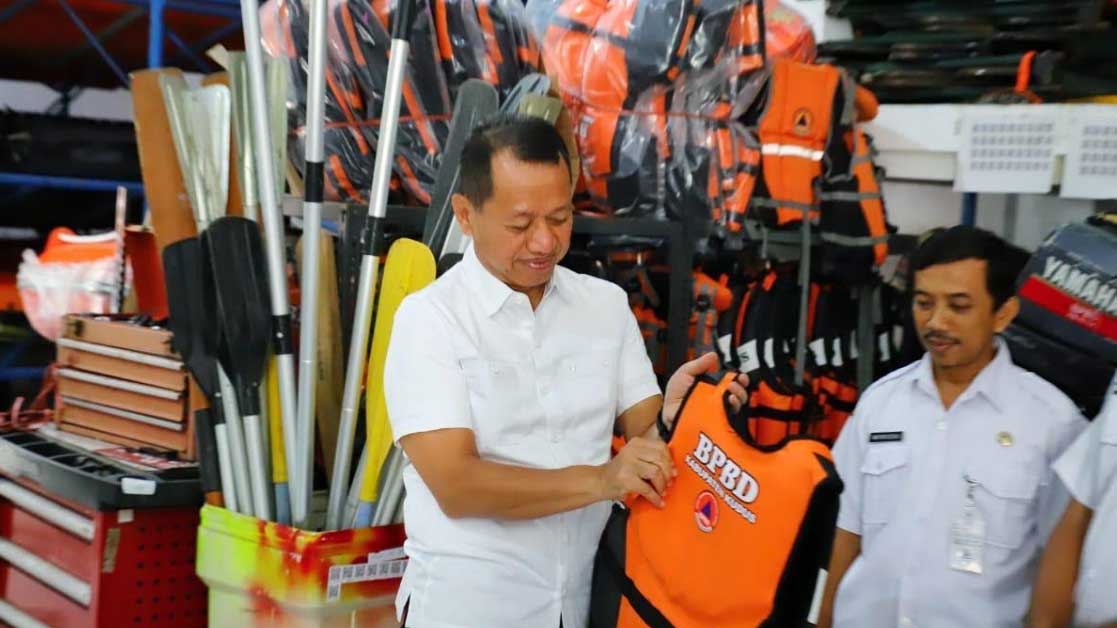 Bupati Kudus Samani Sambangi BPBD Kudus, Cek Hal Ini