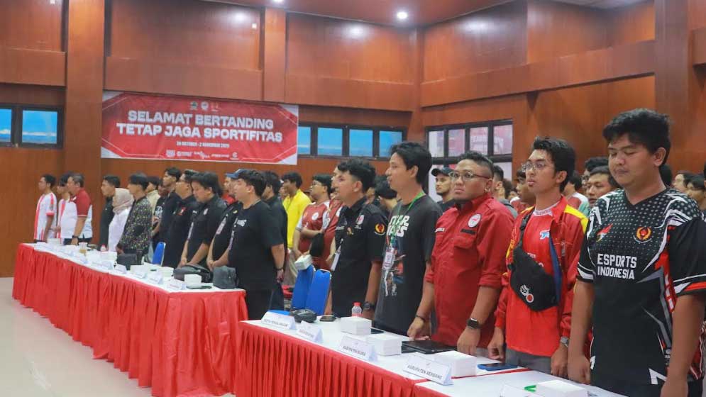Kejurprov Esport Jateng di Grobogan Resmi Dibuka, 23 Daerah Bersaing