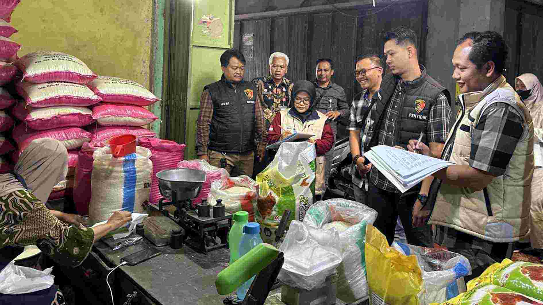 Satgas Sidak Stok dan Harga Beras di Pasar dan Ritel Modern Grobogan