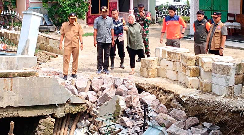 BNPB Turun Tangan Atasi Tanggul Jebol Sungai Widodaren Pati