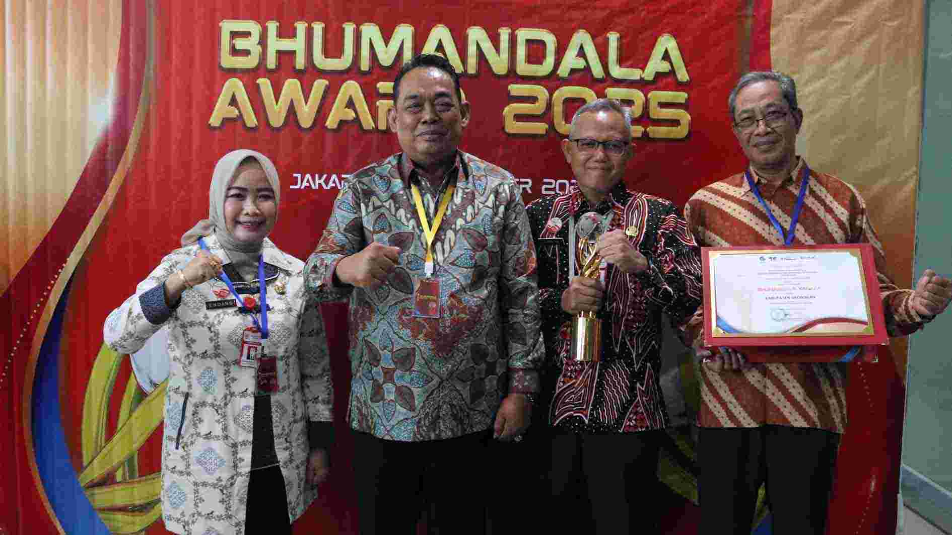 Berkat Aplikasi SIGANA, Grobogan Raih Bhumandala Award 2025