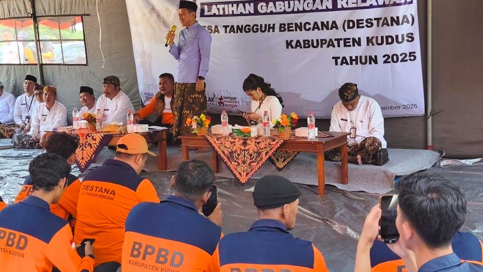 Relawan Destana Kudus Dilatih Keterampilan Baru untuk Hadapi Bencana