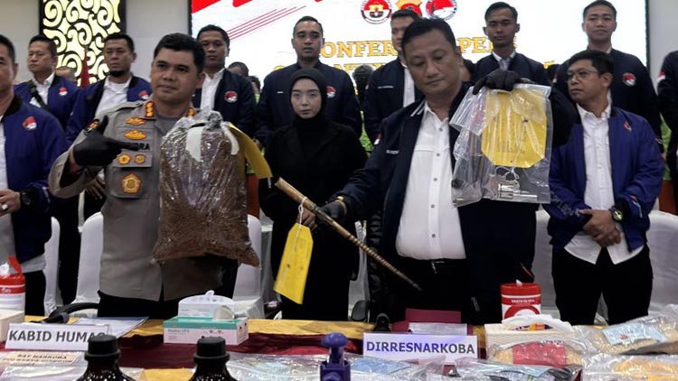 Ringkus 372 Tersangka, Polda Jabar Amankan Narkotika Senilai Rp 2,8 M