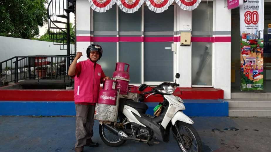 Tinggal Chat Whatsapp, Bright Gas Langsung Diantar Ke Rumah!