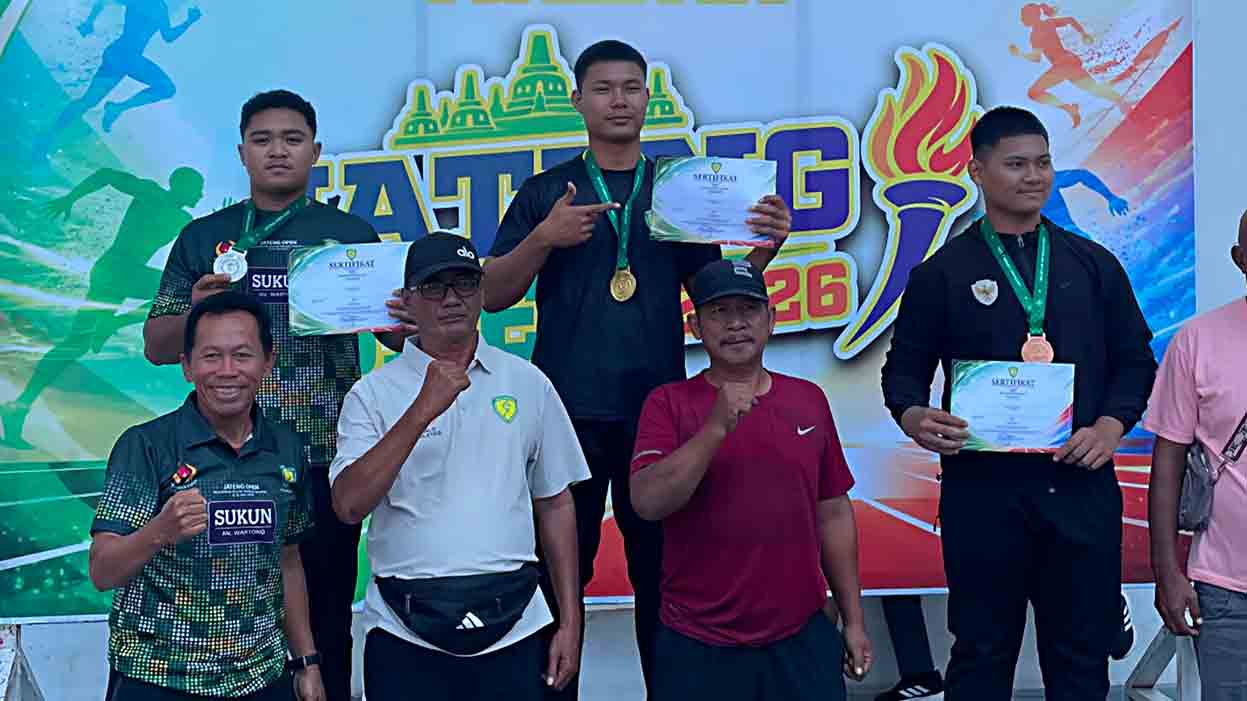 Baru Sehari Jateng Open 2026, PASI Kudus Sudah Raih Medali Perak