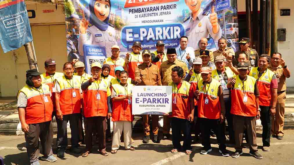 E-Parkir di Jepara Pakai QRIS, Target Kumpulkan PAD Rp 1,5 Miliar