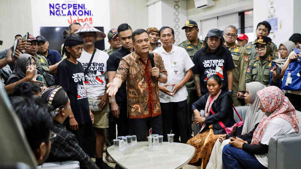 Janji Ahmad Luthfi Tindaklanjuti Aspirasi Masyarakat Jateng Guyub