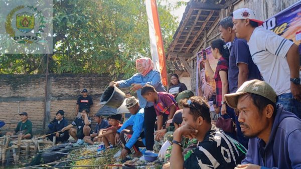 Diikuti Ratusan Pemancing, DPRD Grobogan Dukung Soekarno Fun Fishing