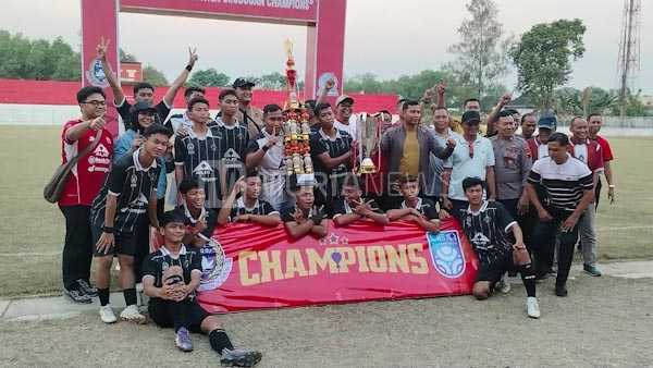 Menang Adu Penalti, Kuripan FC Juara Liga 1 Askab PSSI Grobogan