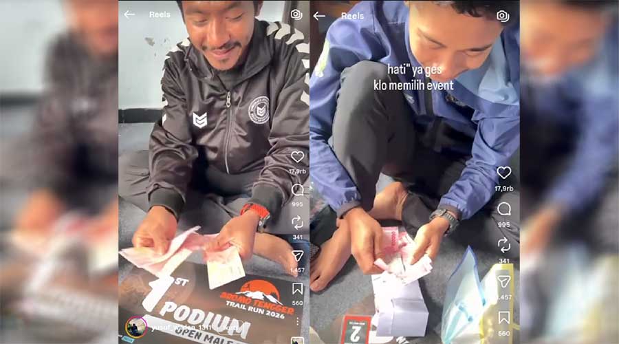 Hadiah Tak Sebanding, Juara Bromo Tengger Trail Run 2026 Kecewa
