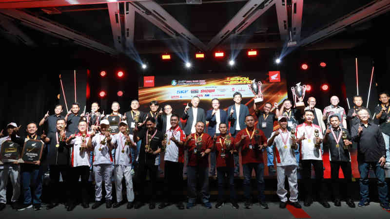 Kala Montir Honda AHASS Unjuk Skill di AHM-TSC 2026