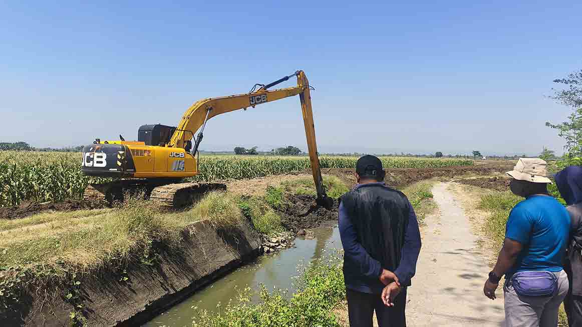 Normalisasi Sungai Kauman Rampung, Disambut Baik Petani Payaman