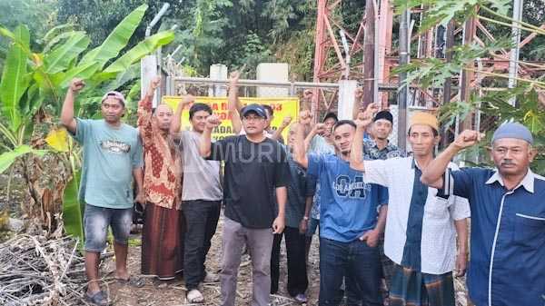 Warga Cranggang Tolak Perpanjangan Kontrak Tower, Ini Gegaranya