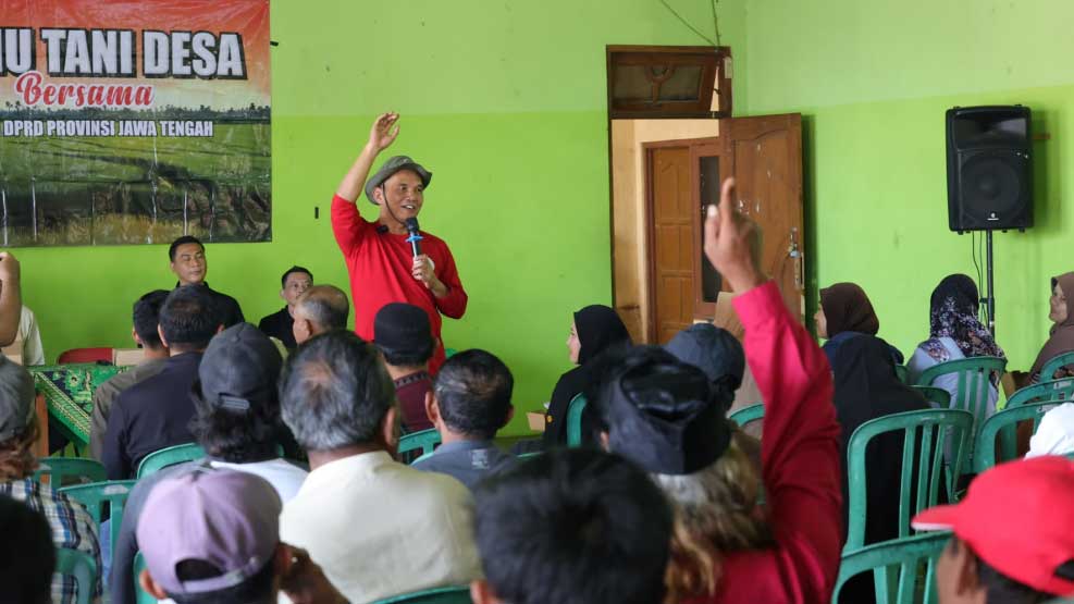 Ketua DPRD Jateng Sumanto Ingatkan Bahaya Menjual Sawah Warisan